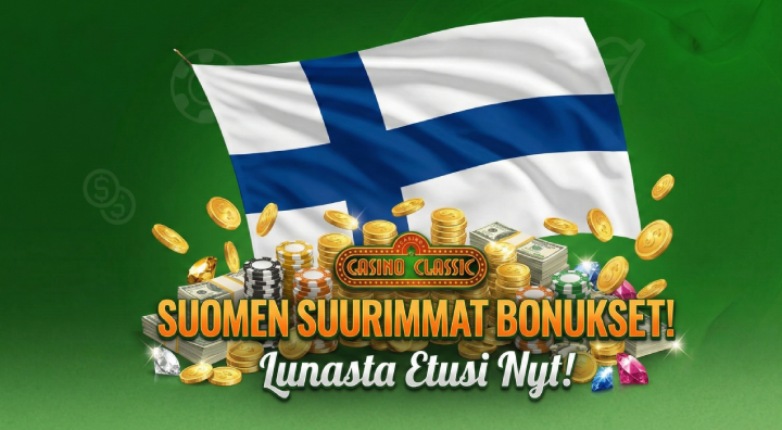 CasinoClassic bonusten banneri